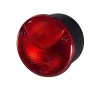 HELLA 2TA 964 169-061 Piloto posterior - Lámparas incandescentes - 12/24V - atornillado/montaje exterior - Color de tulipa: rojo - Conector: Conector plano - derecha/izquierda - Cant.: 1