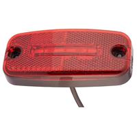 HELLA 2TM 345 600-311 Luz trasera - LED - 24V - montaje exterior - Color de tulipa: rojo - Cable: 5000mm - Conector: extremos de cable abiertos - izquierda/derecha - Cant.: 1