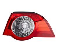 HELLA 2VA 009 246-101 Piloto posterior - LED - transparente/rojo - Parte exterior ECE - derecha