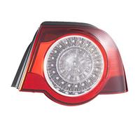 HELLA 2VA 009 246-141 Piloto posterior - LED - transparente/rojo - Parte exterior ECE - derecha