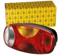 HELLA 2VB 343 640-011 Piloto posterior,Cargoluna,Lámparas incandescentes,24,12V,montaje exterior,atornillado,Color de tulipa: multicolor,Conector: Coenctor schuko,izquierda,Cantidad: 1