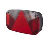 HELLA 2VB 998 232-101 Piloto posterior - Lámparas incandescentes - 12V - montaje exterior/atornillado - Color de tulipa: blanco/rojo - Conector: Conector redondo - derecha - Cant.: 1