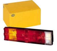 Hella Faro trasero 2VD 008 204-091 izquierda halógena con intermitente