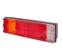 Hella Faro trasero 2VD 008 204-091 izquierda halógena con intermitente