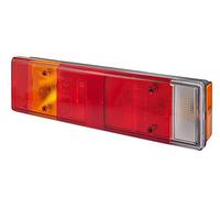 HELLA 2VP 007 323-011 Piloto posterior - Lámparas incandescentes - 24/12V - montaje exterior/atornillado - Color de tulipa: multicolor - Conector: contacto roscado - izquierda/derecha - Cant.: 1