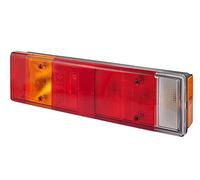 HELLA 2VP 007 323-021 Piloto posterior - Lámparas incandescentes - 24/12V - montaje exterior/atornillado - Color de tulipa: multicolor - Conector: contacto roscado - derecha/izquierda - Cant.: 1