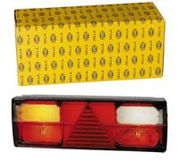 HELLA 2VP 340 450-501 Piloto posterior,EasyConn I,Lámparas incandescentes,24V,montaje exterior,atornillado,Color de tulipa: multicolor,Cable: 500mm,Conector: Conector plano,derecha,Cantidad: 1