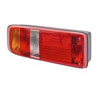 HELLA 2VP 340 931-011 Piloto posterior,EasyConn I,Lámparas incandescentes,24V,montaje exterior,atornillado,Color de tulipa: multicolor,Conector: Conector plano,izquierda,Cantidad: 1