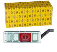 HELLA 2VP 340 960-241 Piloto posterior Krone,LED,24V,montaje exterior,atornillado,Color de tulipa: transparente,Conector: EasyConn,Conector: Macho,derecha,Cantidad: 1