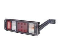 HELLA 2VP 340 961-121 Piloto posterior,Híbrida,24V,montaje exterior,atornillado,Color de tulipa: transparente,Conector: EasyConn 1 x 7,EasyConn 4 x 2,Conector: Macho,derecha,Cantidad: 1