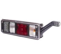 HELLA 2VP 340 961-141 Piloto posterior - Híbrida - 24V - rectangular - montaje exterior - Conector: EasyConn 1 x 7/EasyConn 4 x 2 - Conector: Macho - 7/8polos - derecha