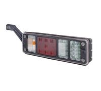 HELLA 2VP 340 961-151 Piloto posterior - Híbrida - 24V - rectangular - montaje exterior - Conector: EasyConn 1 x 7/EasyConn 4 x 2 - Conector: Macho - 7/8polos - izquierda