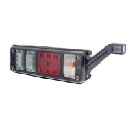 HELLA 2VP 340 961-161 Piloto posterior,Híbrida,24V,montaje exterior,atornillado,Color de tulipa: transparente,Conector: EasyConn 1 x 7,EasyConn 4 x 2,Conector: Macho,derecha,Cantidad: 1
