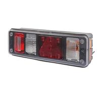 HELLA 2VP 340 961-221 Piloto posterior,Híbrida,24V,montaje exterior,atornillado,Color de tulipa: transparente,Conector: EasyConn 1 x 7,EasyConn 4 x 2,Conector: Macho,derecha,Cantidad: 1