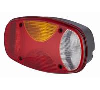 Hella Piloto trasero 2VP 343 640-051 12V lámparas incandescentes tulipa multicolor izquierda