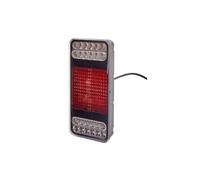 HELLA 2VP 345 900-231 Piloto posterior - Coluna - 24/12V - montaje exterior/atornillado - Color de tulipa: transparente - Cable: 500mm - derecha/izquierda - Cant.: 1