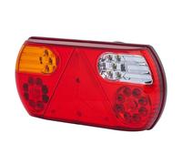 HELLA VALUEFIT 2VP 357 016-111 Piloto posterior - LED - 24V - montaje exterior/atornillado - Color de tulipa: multicolor - Conector: extremos de cable abiertos - izquierda - Cant.: 1