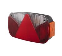 HELLA 2VP 998 232-301 Piloto posterior - Lámparas incandescentes - 12V - atornillado/montaje exterior - Color de tulipa: blanco/rojo - Conector: Coenctor schuko - derecha - Cant.: 1