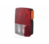 HELLA 2VP 998 233-281 Piloto posterior - Lámparas incandescentes - 12V - montaje exterior/atornillado - Color de tulipa: blanco/rojo - Cable: 200mm - Conector: Conector redondo - derecha - Cant.: 1