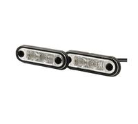 Luz de posición lateral Montaje trasero transparente 2XA 959 790-401 HELLA