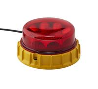 Hella 2XD 011 557-021 Led-Blitz-Kennleuchte - k-Led Mining - 12 / 24V - Rojo