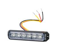 HELLA 2XD 012 160-801 LED-Luz de aviso, de destellos - BST - 12/24V - azul - montaje exterior/Conexión roscada - Cable: 150mm - Conector: extremos de cable abiertos - Juego