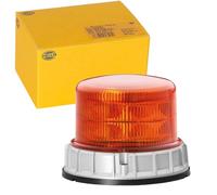 HELLA 2XD 012 984-301 LED-Luz de aviso, de destellos - K-LED 1.2 - 12/24V - amarillo - atornillado - amarillo - Cable: 1450mm - Conector: extremos de cable abiertos