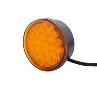 HELLA 2XD 959 011-021 LED-Luz de aviso - Multi F 83mm - 12/24V - amarillo - redondo - Montaje