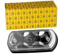 HELLA 2XS 013 327-011 Luz de gálibo - Shapeline Tech - LED - 12/24V - pegado - Color de tulipa: transparente - Color LED: blanco/rojo - Cable: 500mm - 2polos - izquierda/derecha/Instalación lateral