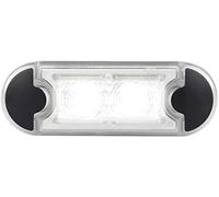 HELLA 2XT 980 855-111 Luz de acceso - DuraLED - LED - 12/24V - 0.5W - LED - Montaje - Color de tulipa: transparente - Color LED: blanco