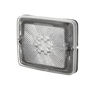 HELLA 2ZR 013 236-311 LED-Piloto de marcha atrás - 24V - Montaje - para fijación horizontal - Cable: 100mm - Conector: Conector plano