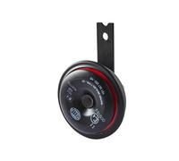 HELLA 3AL 922 000-961 Bocina - S90 - 12V - 113dB (A) - Rango de frecuencia: 415Hz - sonido agudo - Color de carcasa: rojo/negro - Conexión de enchufe plano