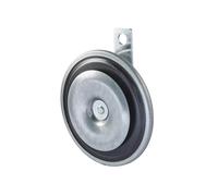 HELLA 3BA 002 768-001 Bocina - B36 - 80V - 116dB (A) - Rango de frecuencia: 335Hz - sonido grave - Avisador acústico - Color de carcasa: gris - Conexión de enchufe plano