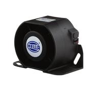 HELLA 3SL 996 139-001 Avisador de marcha atrás,87dB (A),Rango de frecuencia: 1200Hz,atornillado,Cable: 159mm,Conector: extremos de cable abiertos,Cantidad: 1