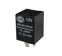 HELLA 4AZ 001 879-041 Relé de intermitencia - 12V - 3polos - montaje exterior - con soporte