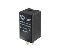 HELLA 4AZ 001 879-051 Relé de intermitencia - 24V - 3polos - montaje exterior - con soporte