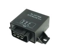 HELLA Relé de intermitencia - 12V - 4polos - montaje exterior/enchufado - con soporte - 4AZ 003 787-081
