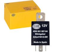 Relé intermitente electrónico enchufado 4DB 001 887-041 HELLA para FORD PORSCHE