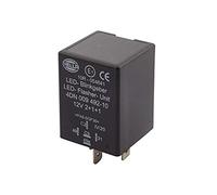 HELLA 4DN 009 492-101 Relé de intermitencia - 12V - 5polos - enchufado - LED - con soporte