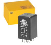 HELLA 4RV 008 188-491 Unidad de control, tiempo de incandescencia - 12V - 9polos - postincandescente - Número de cilindros: 4