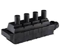 HELLA 5DA 193 175-641 Bobina de encendido - 12V - 6polos - Bobina de encendido bloque - atornillado