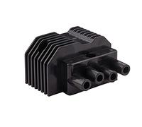 HELLA 5DA 193 175-651 Bobina de encendido - 12V - 4polos - Bobina de encendido bloque - atornillado