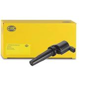 HELLA 5DA 193 175-781 Bobina de encendido - 12V - 2polos - Bobina de encendido cavidad bujía - atornillado