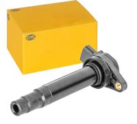 HELLA 5DA 193 175-841 Bobina de encendido - 12V - 3polos - Bobina de encendido cavidad bujía - atornillado