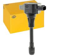 HELLA 5DA 193 175-851 Bobina de encendido - 12V - 3polos - Bobina de encendido cavidad bujía - atornillado