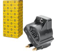 HELLA 5DA 230 035-131 Bobina de encendido - 2polos - Bobina de encendido doble - atornillado - con junta