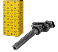 HELLA 5DA 230 035-321 Bobina de encendido - 3polos - Bobina de encendido cavidad bujía - atornillado