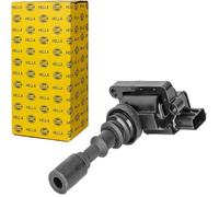 HELLA 5DA 230 035-801 Bobina de encendido - 3polos - Bobina de encendido cavidad bujía - atornillado