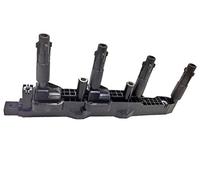 HELLA 5DA 358 000-191 Bobina de encendido - 12V - 3polos - Bobina de encendido bloque - atornillado