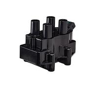 HELLA 5DA 358 000-291 Bobina de encendido - 12V - 4polos - Bobina de encendido bloque - atornillado